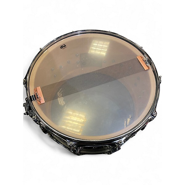 Used DW 14X7 Collector's Series FinishPly Snare Black Galaxy Drum