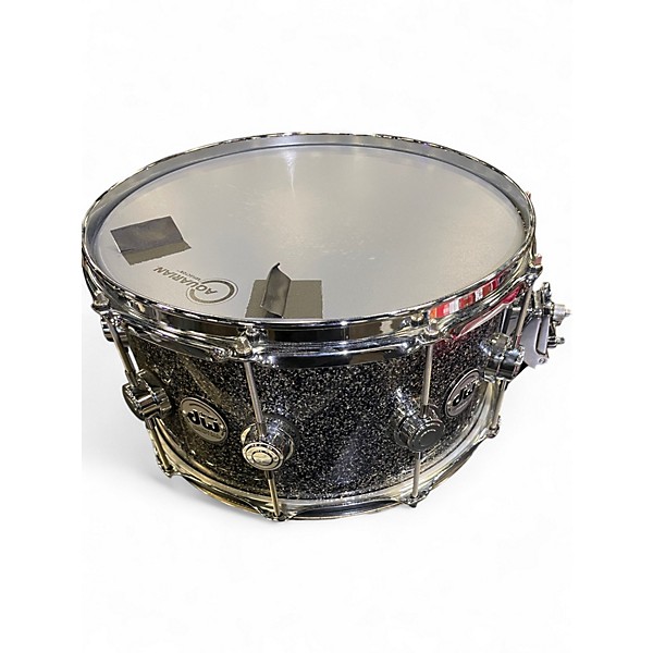 Used DW 14X7 Collector's Series FinishPly Snare Black Galaxy Drum