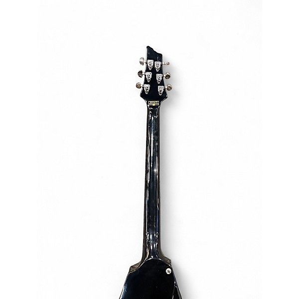 Used Schecter Guitar Research HELLRA Black Solid Body Electric Guitar