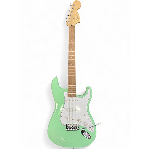 Used Squier Affinity Stratocaster Blue Solid Body Electric Guitar