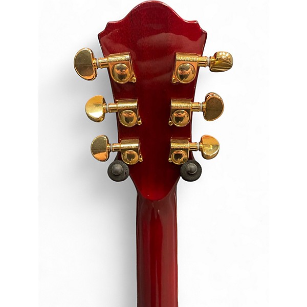 Used Aio W Guitars LP STYLE Red Solid Body Electric Guitar