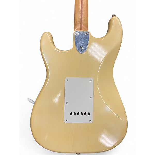 Vintage 1970s Fender STRATOCASTER Buttercream Solid Body Electric Guitar