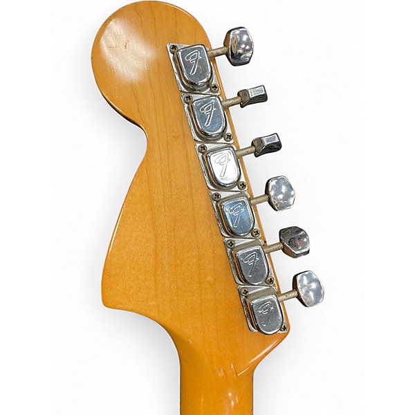 Vintage 1970s Fender STRATOCASTER Buttercream Solid Body Electric Guitar