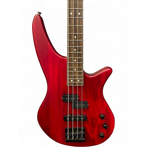 Used Jackson JS Series Spectra Red Stain Electric Bass Guitar
