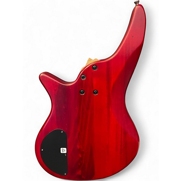 Used Jackson JS Series Spectra Red Stain Electric Bass Guitar