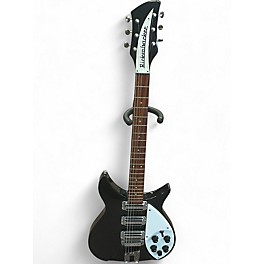 Used Rickenbacker 350V63 Black and White Solid Body Electric Guitar