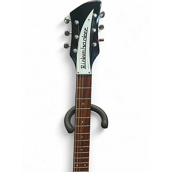 Used Rickenbacker 350V63 Black and White Solid Body Electric Guitar