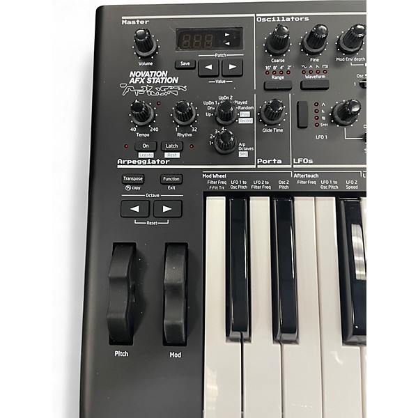 Used Novation afx station Synthesizer
