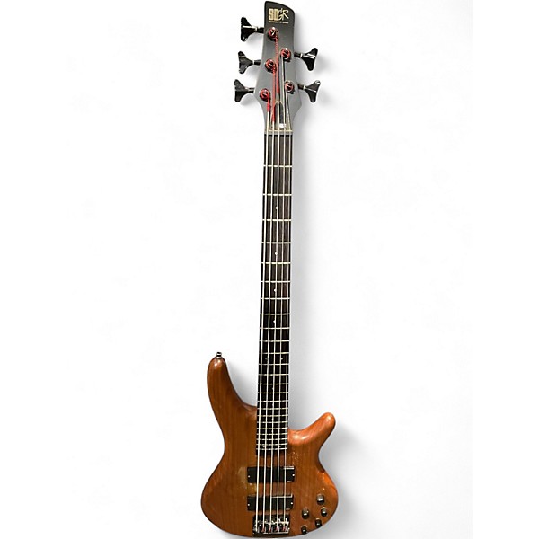 Used Ibanez SR485 Natural Electric Bass Guitar