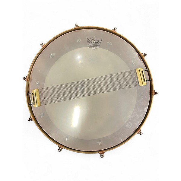 Used A&F Drum Co 14X5 Raw Bronze Raw Bronze Drum