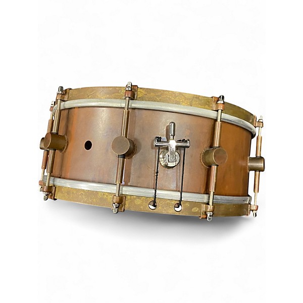 Used A&F Drum Co 14X5 Raw Bronze Raw Bronze Drum