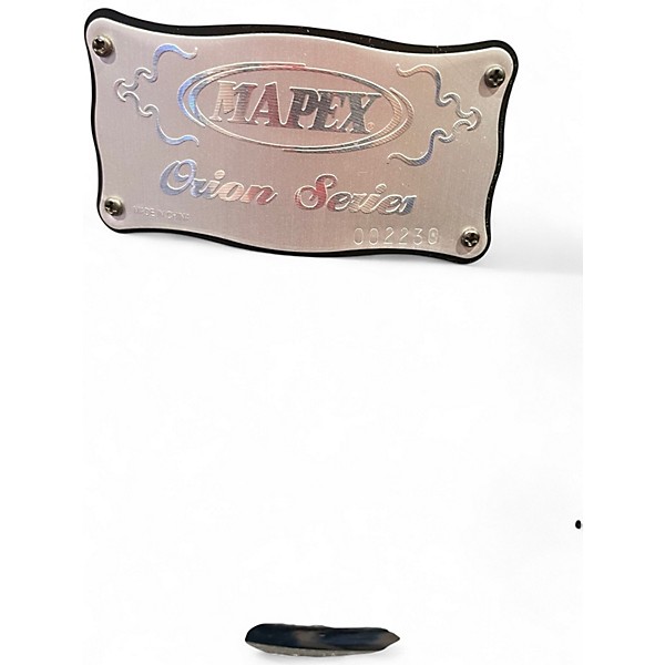 Used Mapex 3 Piece orion Ocean Blue Burst Drum Kit