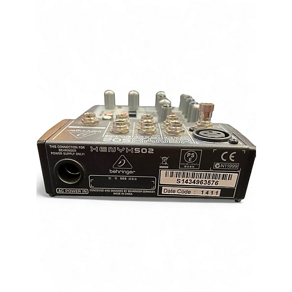 Used Behringer Xenyx 502 Unpowered Mixer