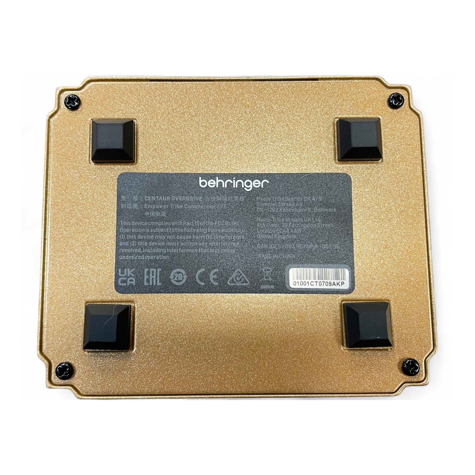 Used Behringer Centaur overdrive Effect Pedal | Guitar Center