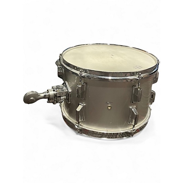 Used 1980 Pearl 5 Piece drum set Silver Drum Kit