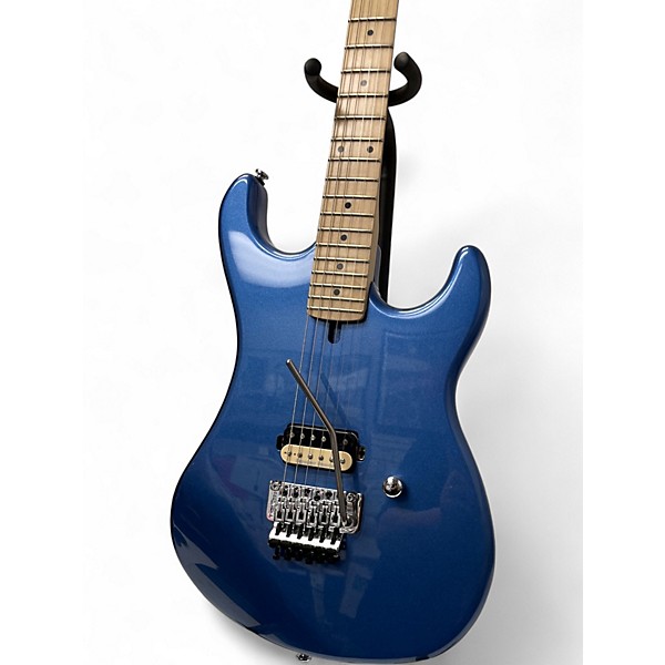 Used Kramer 1984 Blue Solid Body Electric Guitar