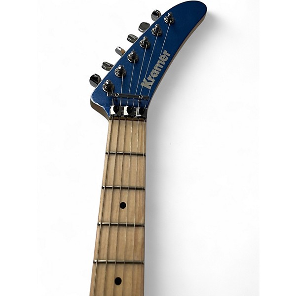 Used Kramer 1984 Blue Solid Body Electric Guitar