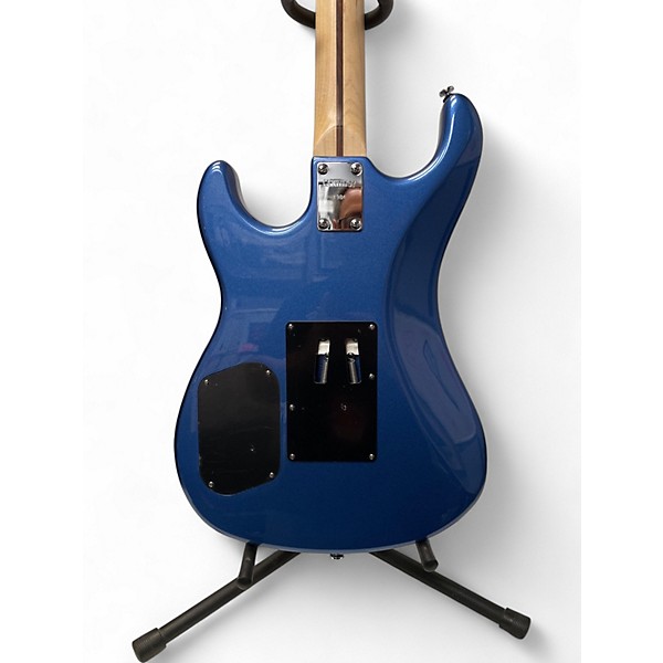 Used Kramer 1984 Blue Solid Body Electric Guitar