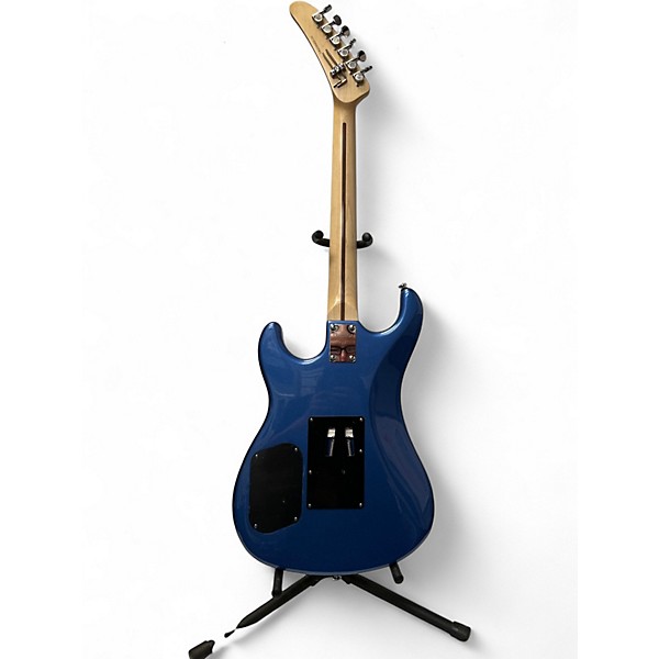Used Kramer 1984 Blue Solid Body Electric Guitar
