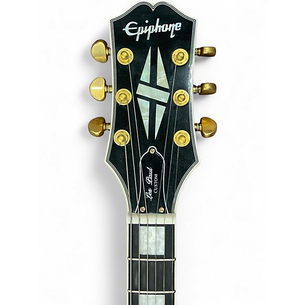 Used 2021 Epiphone LES PAUL CUSTOM KOA KOA Solid Body Electric Guitar