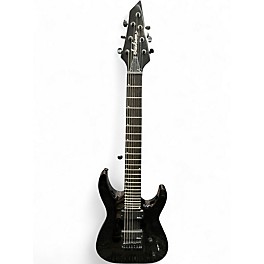 Used Jackson JS22-7 Dinky 7 String Black Solid Body Electric Guitar