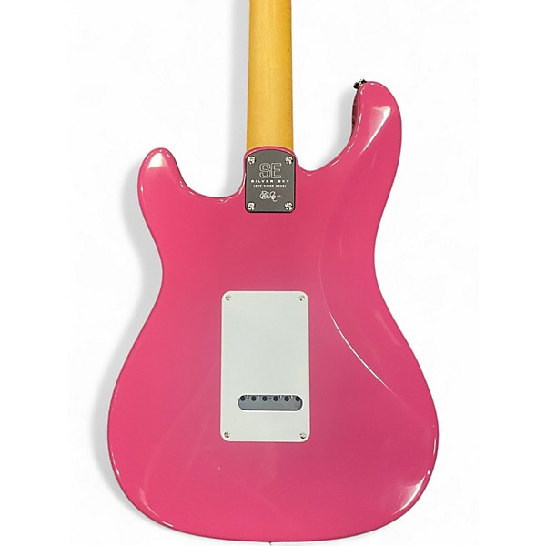 Used PRS SE Silver Sky Dragonfruit Solid Body Electric Guitar