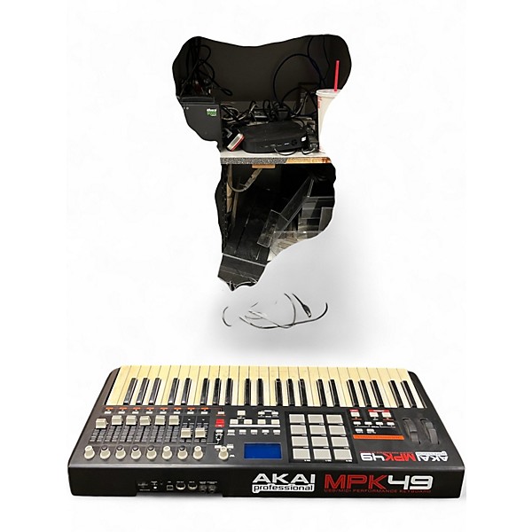 Used Akai Professional MPK49 49 Key MIDI Controller