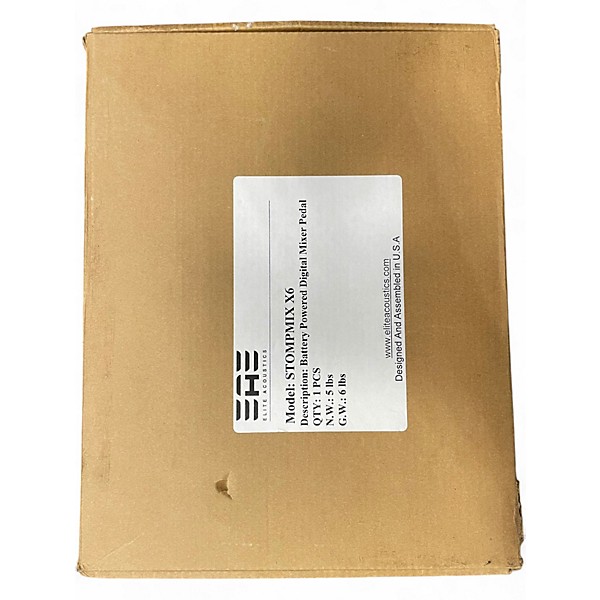 Used Eae STOMP MIX X6 Effect Processor