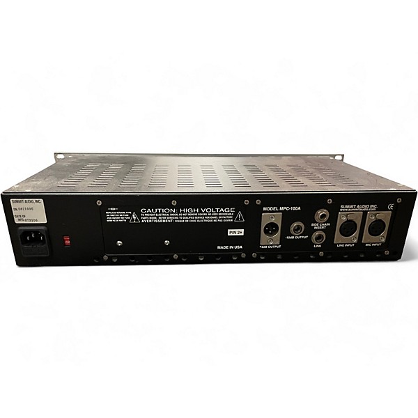 Used Summit Audio MPC100A Channel Strip