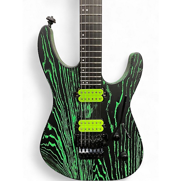Used Jackson Pro Series DK3 Green Glow Solid Body Electric Guitar