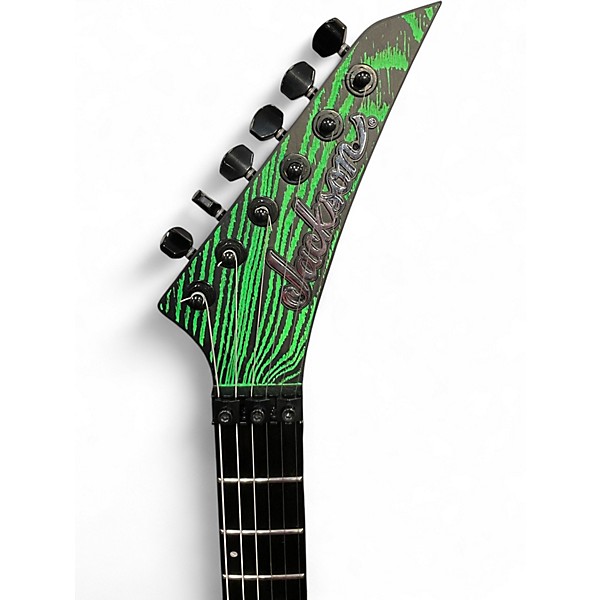Used Jackson Pro Series DK3 Green Glow Solid Body Electric Guitar