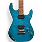 Used Michael Kelly HH Electric Guitar Trans Blue Solid Body Electric Guitar