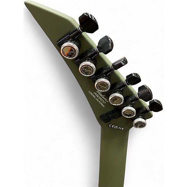 Used Jackson American Series Soloist SL2MG Matte Army Drab Solid Body Electric Guitar