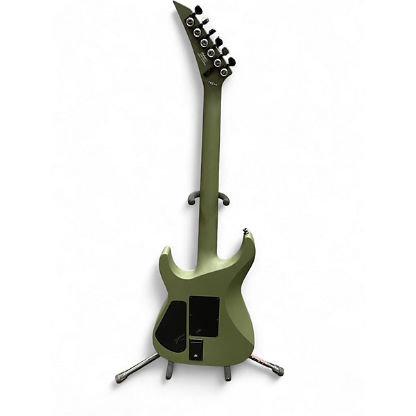Used Jackson American Series Soloist SL2MG Matte Army Drab Solid Body Electric Guitar
