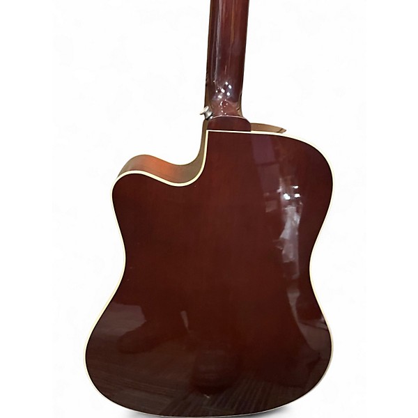 Used Gibson Hummingbird Cherry Sunburst Acoustic Electric Guitar