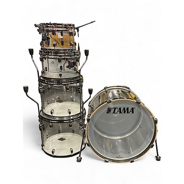 Used TAMA 5 Piece 50th Limited Starclassic Mirage Crystal Ice Drum Kit