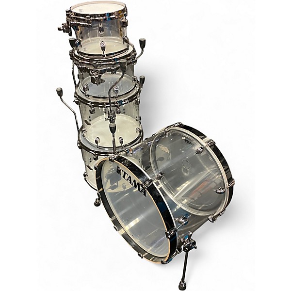 Used TAMA 5 Piece 50th Limited Starclassic Mirage Crystal Ice Drum Kit