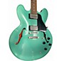 Used Epiphone ES335 Teal Hollow Body Electric Guitar