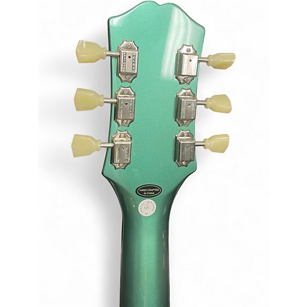 Used Epiphone ES335 Teal Hollow Body Electric Guitar