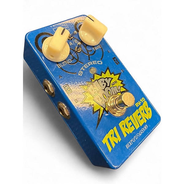 Used Biyang TRI REVERB Effect Pedal