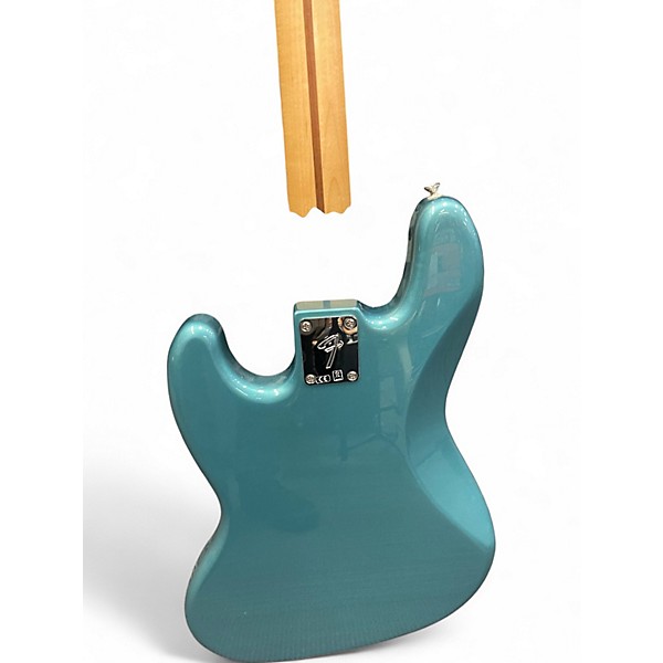 Used Fender Player Jazz Bass Tide Pool Electric Bass Guitar