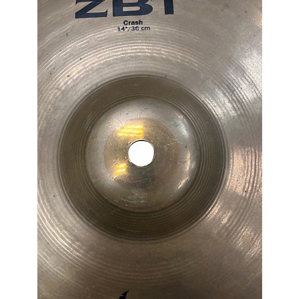 Used Zildjian 14in ZBT Crash Cymbal