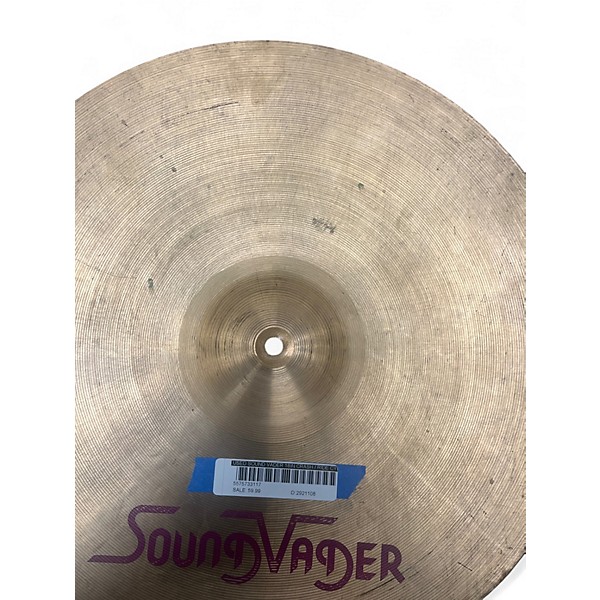 Used Sound Vader 18in Crash / Ride Cymbal