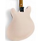 Used 2020s Fender Tom DeLonge Starcaster Pink Hollow Body Electric Guitar