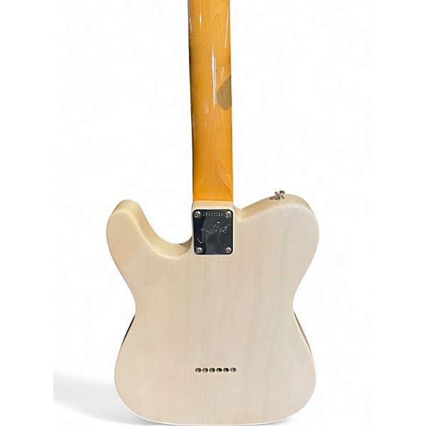Used Fender Jimmy Page Mirror Telecaster White Solid Body Electric Guitar