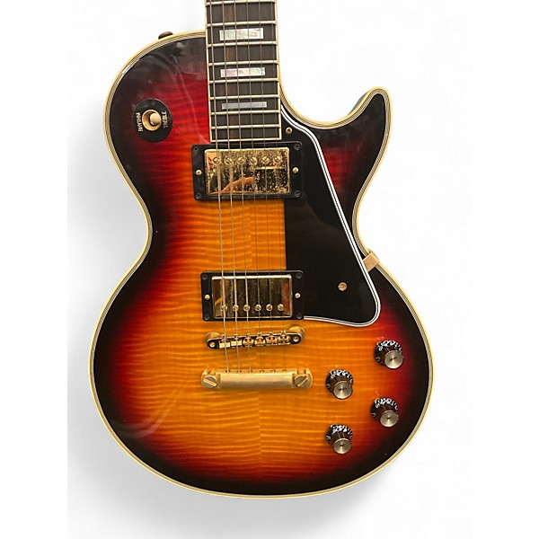 Used 2008 Gibson 68 LES PAUL CUSTOM SHOP TRI BURST Solid Body Electric Guitar