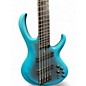 Used Ibanez BTB605MS Cerulean Burst Electric Bass Guitar