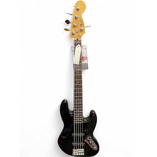 Used Fender Player Jazz Bass V Black Electric Bass Guitar
