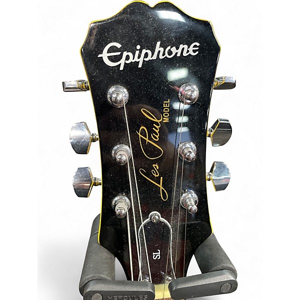Used Epiphone LES PAUL SL TV Yellow Solid Body Electric Guitar