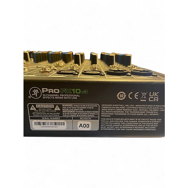 Used Mackie PROFX10 Powered Mixer